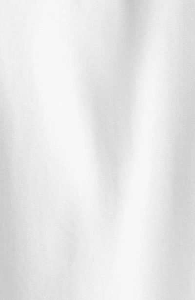 Tom Ford Slim Fit Lyocell Button-down Shirt In Chalk
