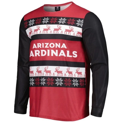 Shop Foco Cardinal Arizona Cardinals Team Logo Ugly Pajama Set