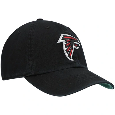 Shop 47 ' Black Atlanta Falcons Franchise Logo Fitted Hat