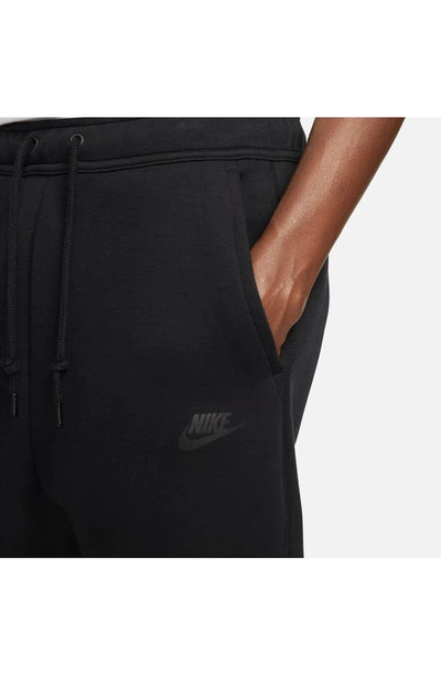 Nike Tech Fleece Joggers In Black/ Black