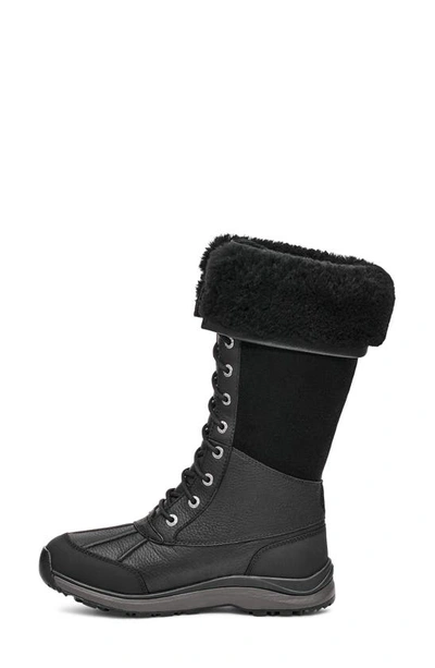 Shop Ugg Adirondack Iii Waterproof Tall Boot In Black