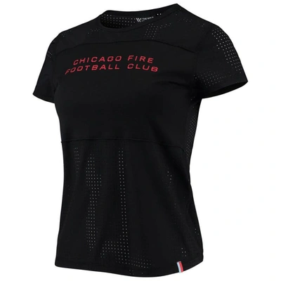 Shop The Wild Collective Black Chicago Fire Mesh T-shirt