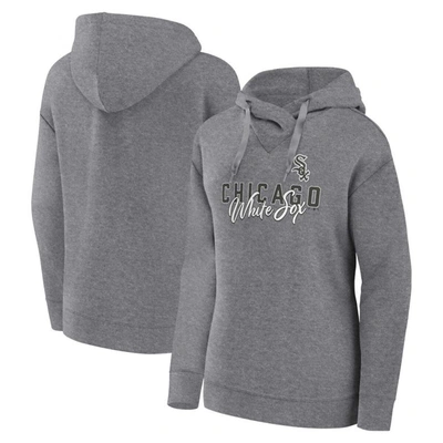 Shop Profile Heather Gray Chicago White Sox Plus Size Pullover Hoodie