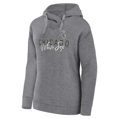 Shop Profile Heather Gray Chicago White Sox Plus Size Pullover Hoodie