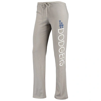 Shop Concepts Sport Gray/royal Los Angeles Dodgers Meter Muscle Tank Top & Pants Sleep Set