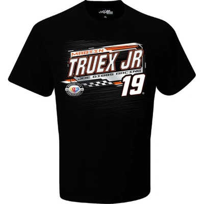 Shop Joe Gibbs Racing Team Collection Black Martin Truex Jr 2023 Nascar Cup Series Schedule T-shirt