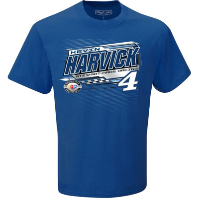 Shop Stewart-haas Racing Team Collection Royal Kevin Harvick 2023 Nascar Cup Series Schedule T-shirt