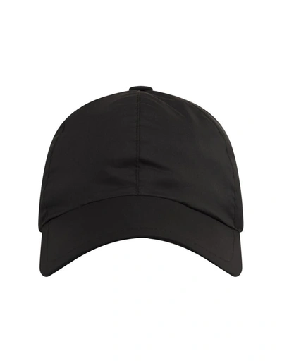 Shop Fedeli Nylon Baseball Hat In Black