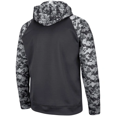 Shop Colosseum Charcoal Purdue Boilermakers Oht Military Appreciation Digital Camo Pullover Hoodie