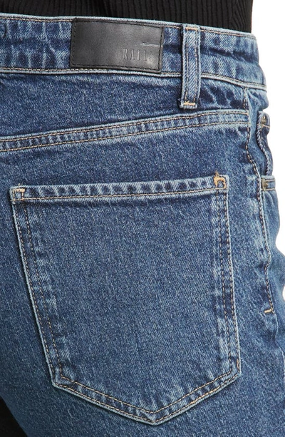 Shop Rails Sunset High Waist Slim Fit Crop Flare Jeans In Collegiate Blue