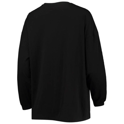 Shop The Wild Collective Black Minnesota United Fc Tri-blend Long Sleeve T-shirt