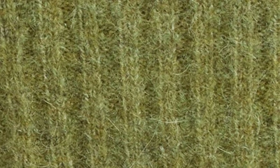 Shop Paloma Wool Ploraire Knit Merino Wool & Alpaca Blend Halter Top In Light Khaki Green
