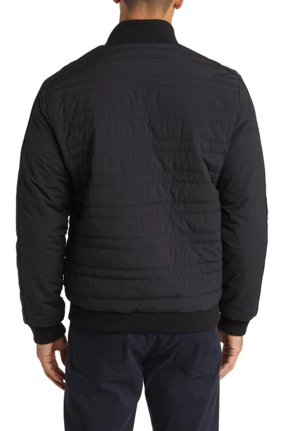 Robert Barakett Linmore Quilted Jacket In Black