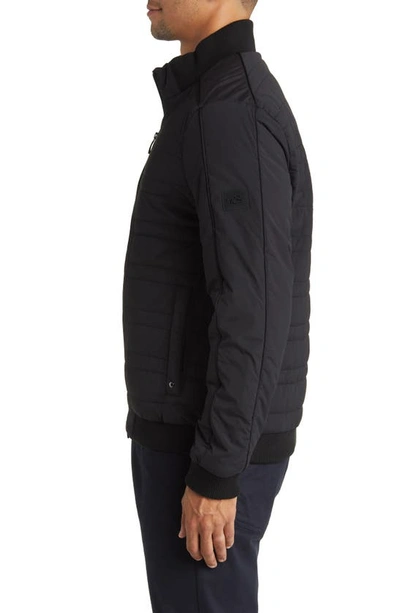 Robert Barakett Linmore Quilted Jacket In Black