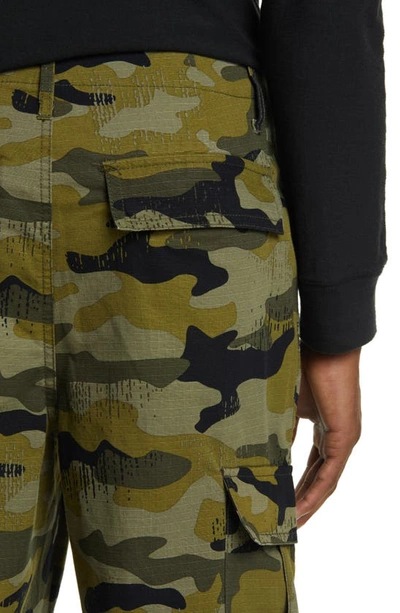 Shop Bp. Ripstop Solid Cargo Pants In Olive Night Camo