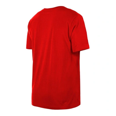 Shop New Era Red Los Angeles Angels Batting Practice T-shirt