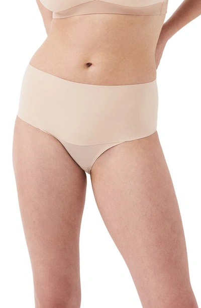 Shop Spanx ® Undie-tectable® Lace Hi-hipster Panties In Soft Nude
