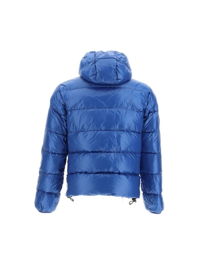 Shop Aspesi Jackets In Azzurro