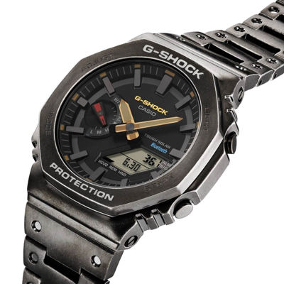 Pre-owned G-shock Shock 40th Anniv. Limited Porter Collection Bag Set Gm-b2100vf-1ajr Casio