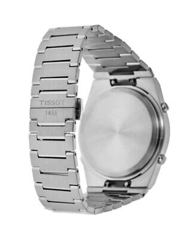 Pre-owned Tissot Prx 39mm Black Digital Dial Steel Men's Watch T137.463.11.050.00