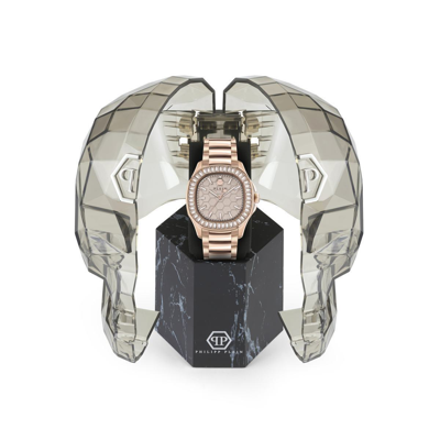 Pre-owned Philipp Plein Women Watch Analog Quartz $pectre Lady Pwtaa0723 Stainless Steel