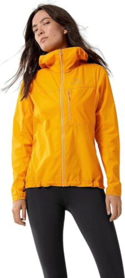 Pre-owned Arc'teryx Squamish Hoody Women's | Light Compressible Windshell In Edziza