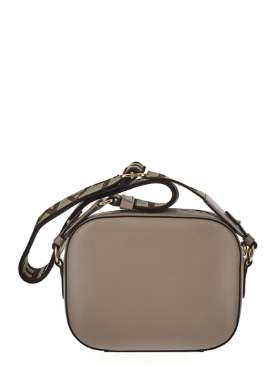 Shop Stella Mccartney Mini Camera Bag In Brown