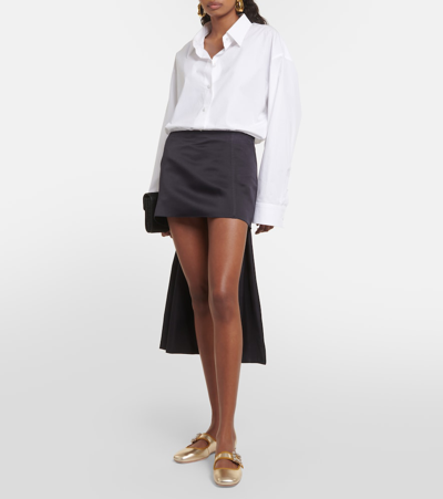 Roger Vivier Très Vivier Metallic Leather Ballet Flats In Gold