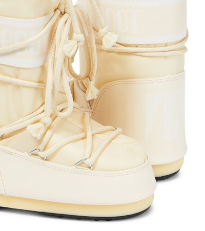 Moon Boot Icon Junior Lace-up Snow Boots In White