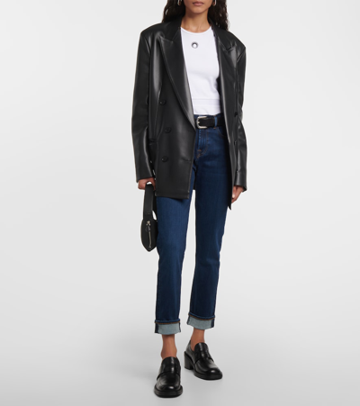 7 For All Mankind Ankle Gwenevere Hori Skinny Jean In Blue