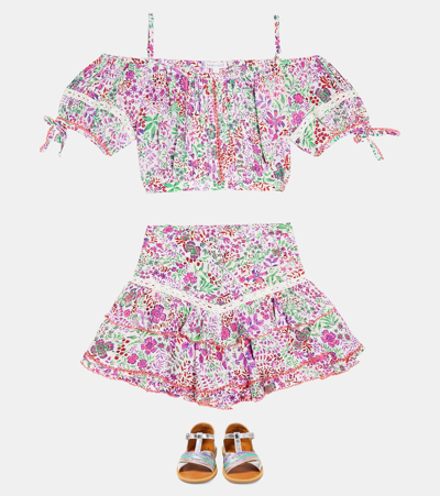 Poupette St Barth Bonny Printed Top In Multicoloured