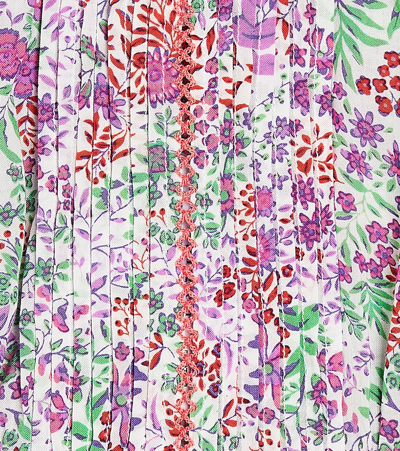 Poupette St Barth Bonny Printed Top In Multicoloured