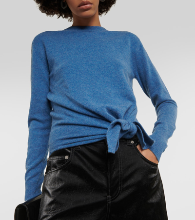 Shop Altuzarra Nalini Cashmere Sweater In Blue