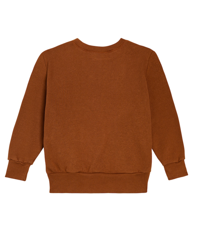 Shop The Animals Observatory X Babar Cotton Jersey Sweatshirt In Brown