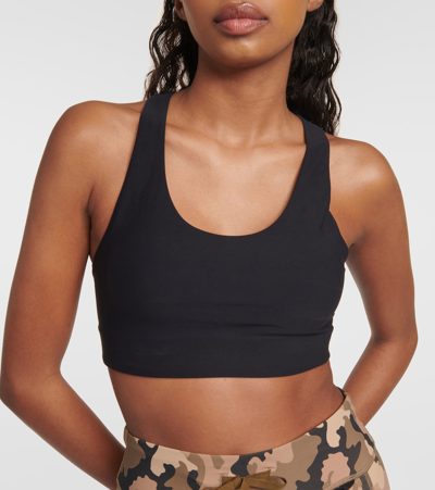 Shop The Upside Peached Jade Sports Bra In Black