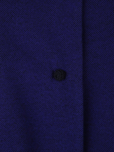 Shop Daniela Gregis Papavero Coat In Blue