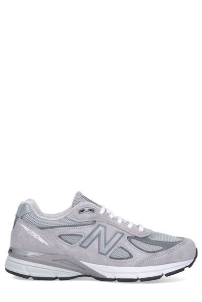 Shop New Balance 990v4 Lace In Grey