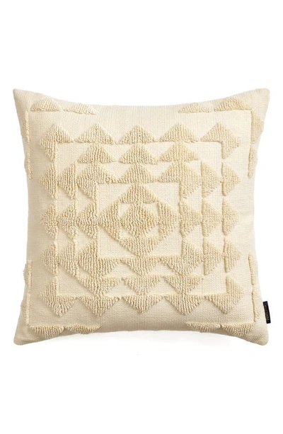 Shop Pendleton Nova Cotton Accent Pillow In Ivory