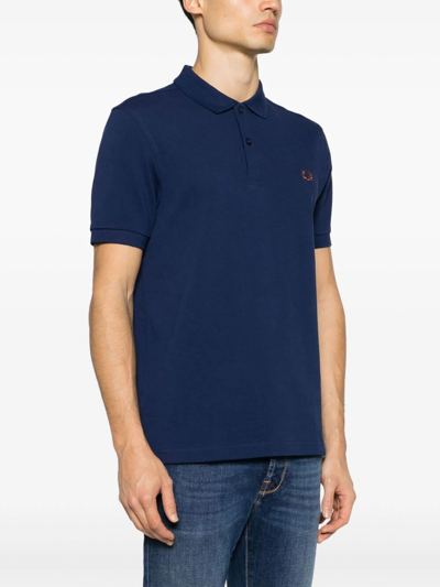 Shop Fred Perry Fp Plain  Shirt In Blue