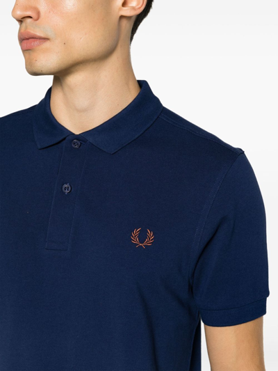 Shop Fred Perry Fp Plain  Shirt In Blue