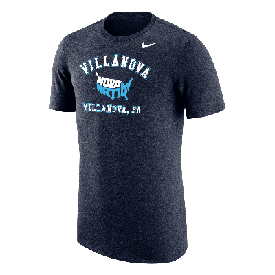Shop Nike Villanova  Men's College T-shirt In Blue