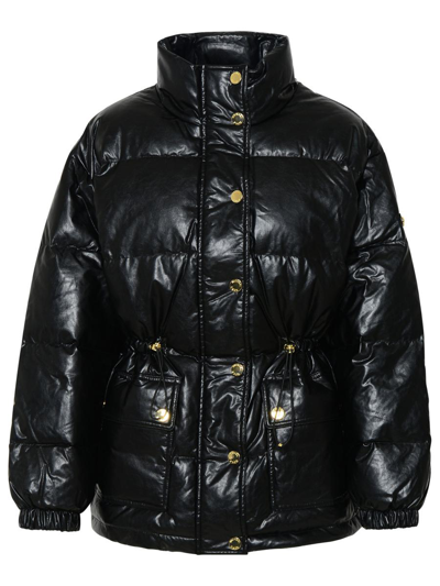 Shop Michael Michael Kors Michael Kors Black Polyurethane Jacket