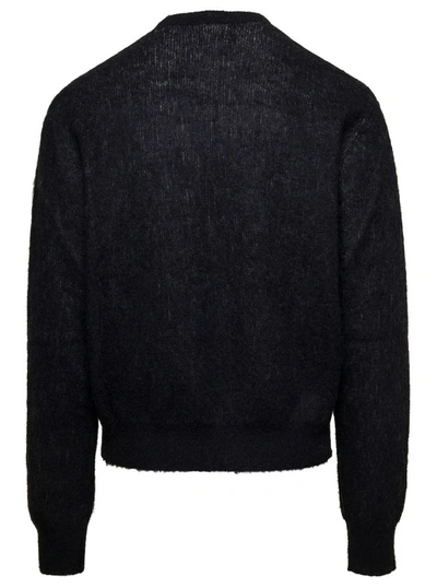 Shop Amiri Black Preemo Knit Sweater