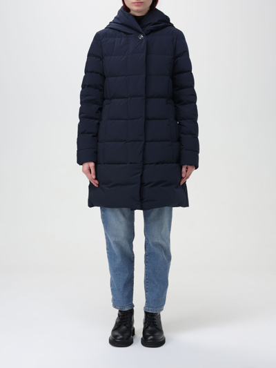 Shop Woolrich Jacket  Woman Color Blue