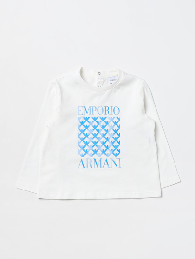Shop Emporio Armani T-shirt  Kids Kids Color White