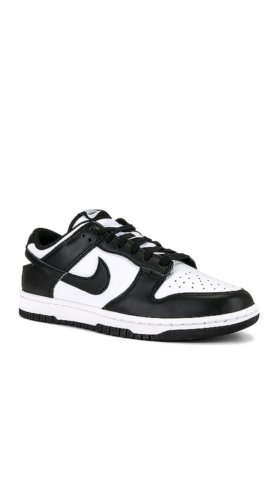 Nike Dunk Low Retro White Black Panda In White & Black