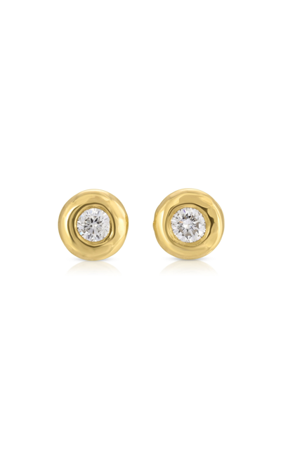Shop Octavia Elizabeth Nesting Gem 18k Yellow Gold Diamond Earrings