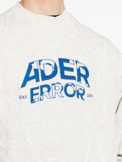 Shop Ader Error Unisex Sweatshirt In Oatmeal