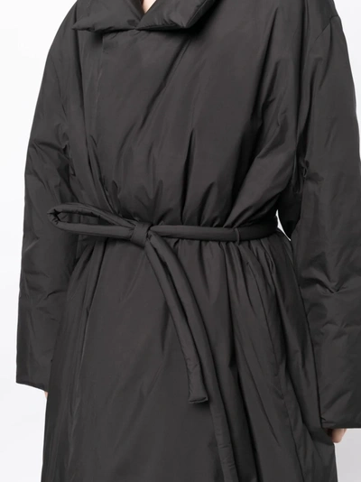 Shop Amomento Women Down Puffer Long Coat In Black
