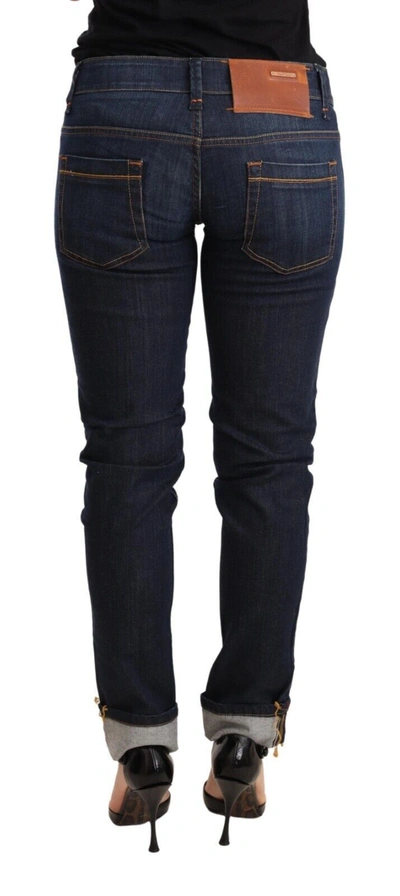 Acht Chic Skinny Women's Jeans In Blue